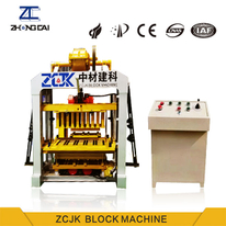 Machine de fabrication de blocs manuelle QTJ4-40