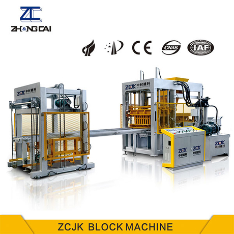 Machine à blocs ZCJK QTY6-15 pour fabriquer des blocs de ciment