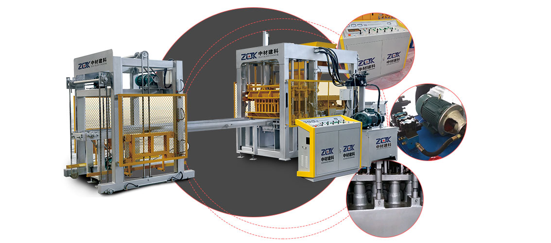 machine à blocs automatique qty4-15