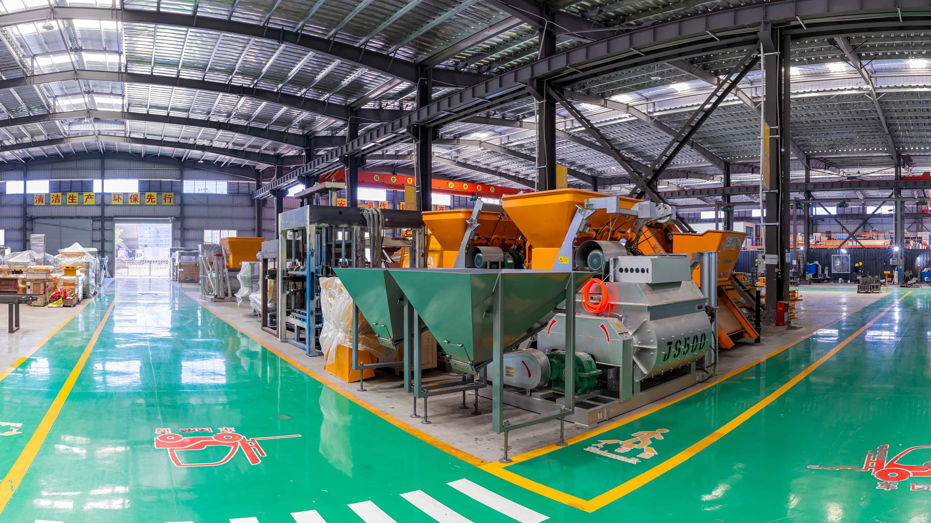 ZCJK Block Machine Manufacturing Facility in Fujian Quanzhou