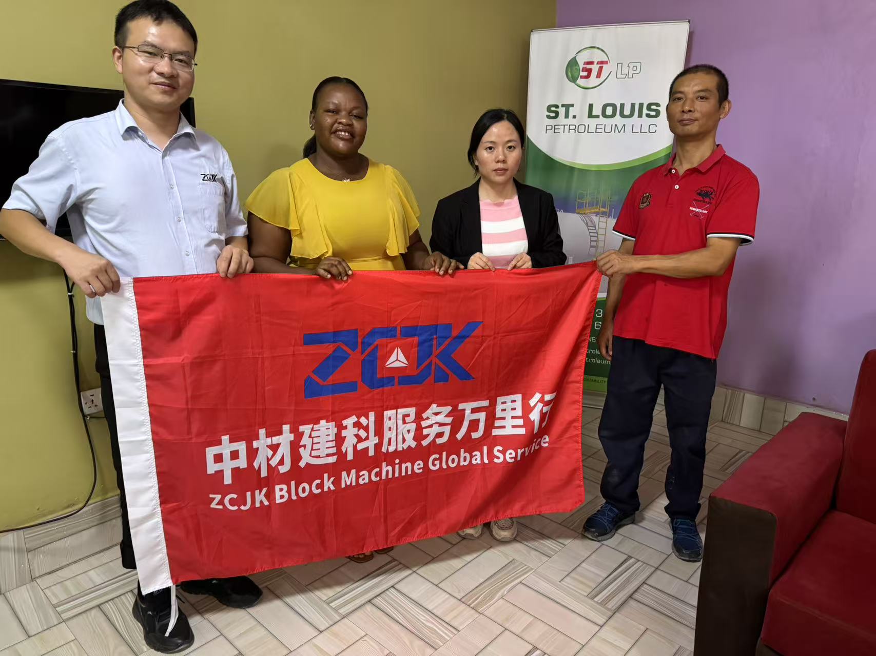 ZCJK Block Machine Global Service &mdash;Ghana-1